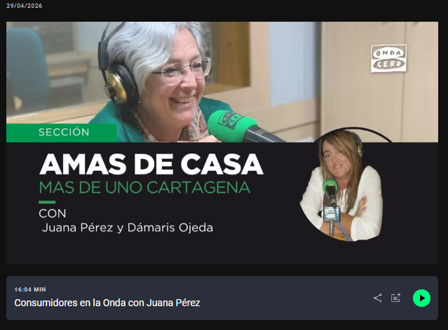 Consumidores en la Onda con Juana Pérez