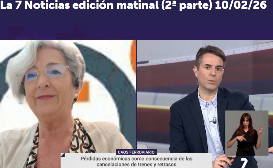 La 7 Noticias edición matinal (2ª parte) 10/02/26 – Indemnizaciones de Renfe