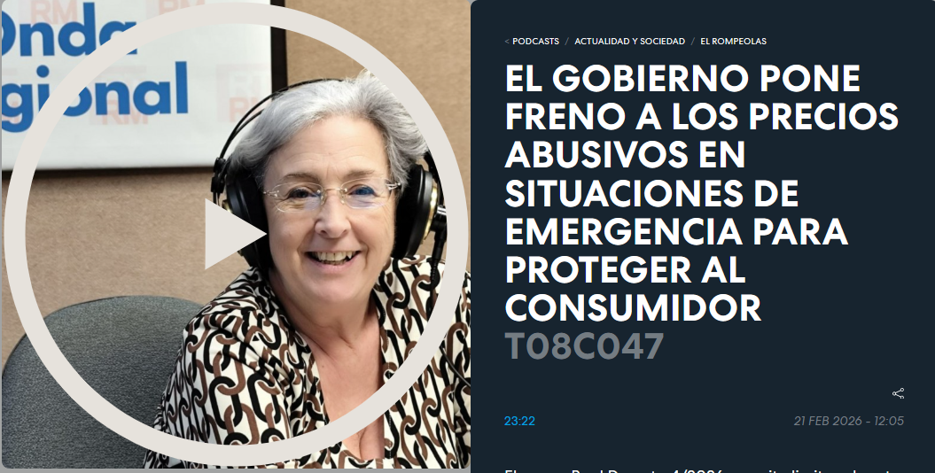 El Gobierno pone freno a los precios abusivos en situaciones de emergencia para proteger al consumidor