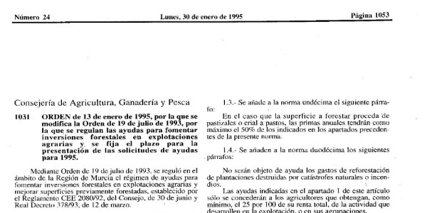 Vista previa de Decreto 1/1995 — Creación del Consejo Asesor Regional de Consumo