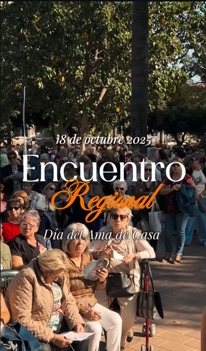 🧡Más de 1.200 personas celebran el Día del Ama de Casa en el Jardín del Malecón de Murcia 🌿

El sábado 18 de octubre, Murcia vivió una jornada muy especial con motivo del Encuentro Regional por el Día del Ama de Casa que reunió a más de 1.200 asistentes y 31 asociaciones de toda la Región 👏

Una cita que contó con la presencia del presidente del Gobierno Regional, Fernando López Miras, junto a diversas autoridades regionales y municipales, en un acto de reconocimiento a la labor esencial de l