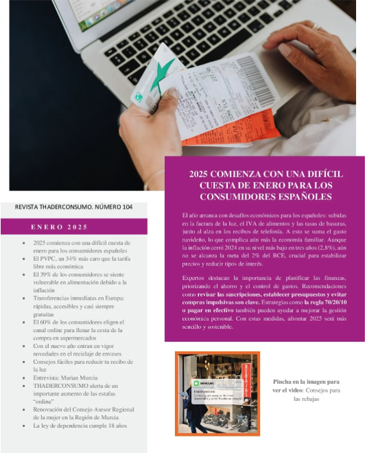 Portada Revista 104 - Enero 2025