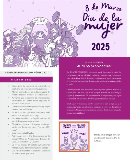 Portada Revista 107 - Marzo 2025